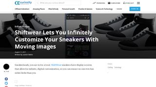 
                            7. Shiftwear Lets You Infinitely Customize Your Sneakers With Moving ...