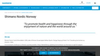 
                            4. SHIMANO NORDIC NORWAY | SHIMANO INFORMATION & NEWS