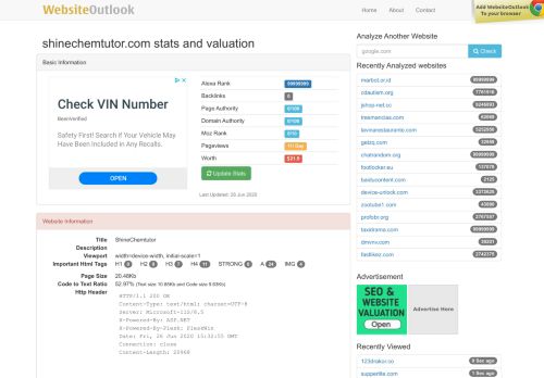 
                            3. Shinechemtutor : Shine Chemtutor