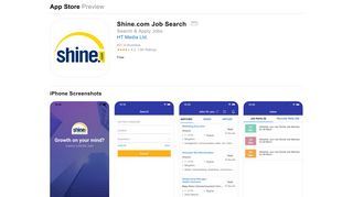 
                            10. Shine.com Job Search on the App Store - iTunes - Apple