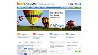 
                            1. ShinyStat - Webstatistiken, Zähler und Renditen aus Werbekampagnen.