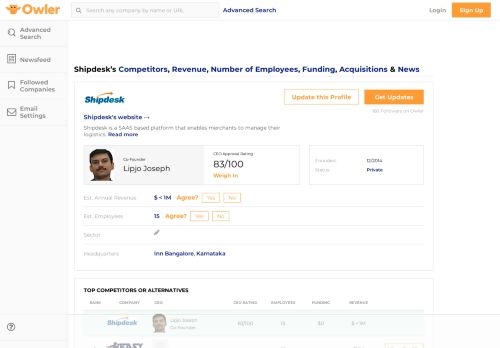 
                            10. Shipdesk Competitors, Revenue and Employees - Owler Company ...