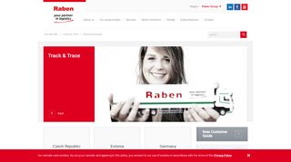 
                            6. Shipment tracking - Raben Group