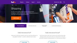 
                            9. Shipping Services | FedEx Hong Kong