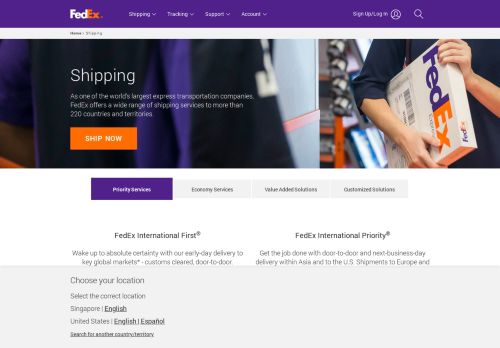
                            13. Shipping Services | FedEx Singapore