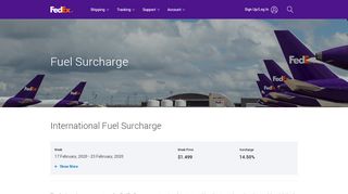 
                            12. Shipping Surcharges | FedEx Namibia