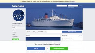 
                            5. Ships Nostalgia - Home | Facebook