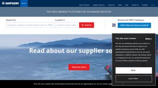 
                            3. ShipServ | Leading marine eProcurement platform and search engine