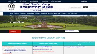 
                            1. Shivaji University