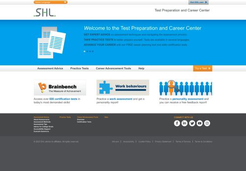 
                            5. SHL Test Preparation and Career Centre \ SHL Direct