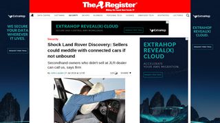 
                            11. Shock Land Rover Discovery: Sellers could meddle with connected ...