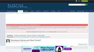 
                            10. Shockwave Games and Open Candy? - Am I infected? What do I do ...