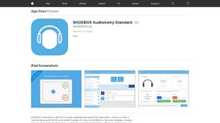 
                            5. SHOEBOX Audiometry Standard on the App Store - iTunes - Apple