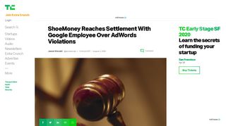 
                            9. ShoeMoney Reaches Settlement With Google Employee Over ...