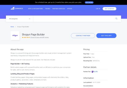 
                            2. Shogun Page Builder | BigCommerce