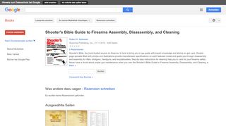 
                            7. Shooter's Bible Guide to Firearms Assembly, Disassembly, and Cleaning