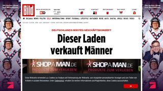 
                            6. Shop a man – In diesem Laden können Sie Männer „kaufen“! - Bild.de