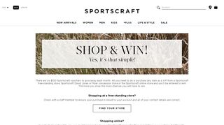 
                            7. Shop And Win - Sportscraft