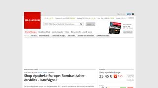 
                            7. Shop Apotheke Europe: Bombastischer Ausblick – Kaufsignal!