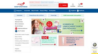 
                            7. shop-apotheke.com ▷ Die Online Apotheke für Deutschland