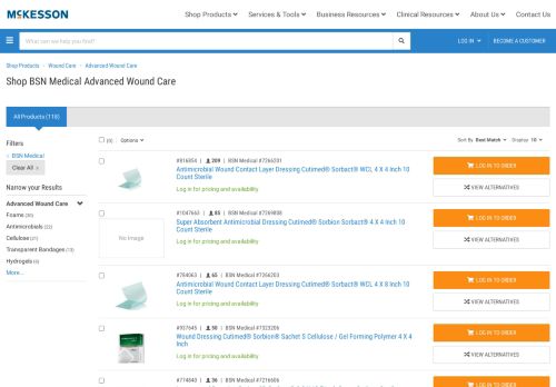 
                            8. Shop BSN Medical Advanced Wound Care - McKesson Medical ...