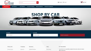 
                            3. Shop By Car - Autofurnish - Car Accessories