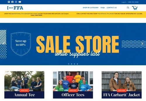 
                            2. Shop FFA - Official Online Store for the National FFA Organization