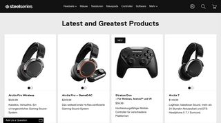 
                            4. Shop Gaming Headsets, Mice, Keyboards, and More | SteelSeries