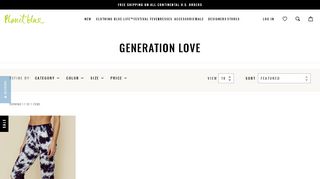 
                            8. Shop Generation Love at Planet Blue!