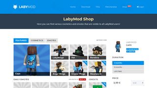 
                            3. Shop | LabyMod for Minecraft