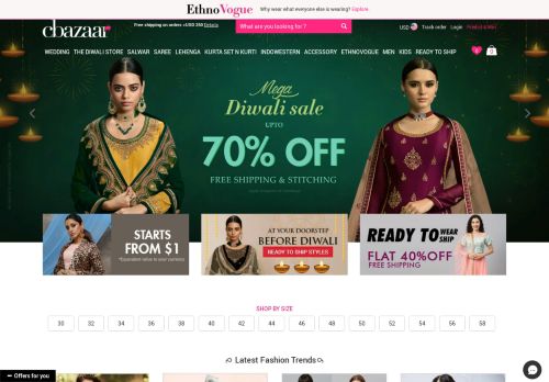 
                            1. Shop Latest Indian Dresses Online - Cbazaar Fashion