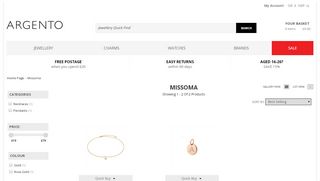 
                            10. Shop Missoma Jewellery @ Argento.com | Buy Now at Argento.com