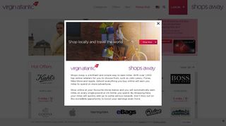 
                            12. Shop online and earn miles with Shops Away - Virgin Atlantic