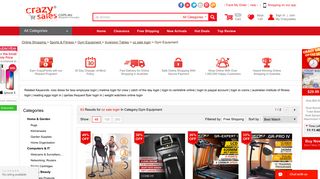 
                            8. Shop Oz Sale Login for Gym Equipment Online - Crazy Sales