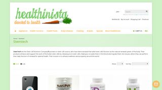 
                            7. Shop Stemtech online - Healthinista