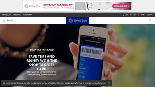 
                            3. SHOP TAX FREE Card | Global Blue