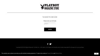 
                            2. Shop the Playboy Magazine Store Official Store