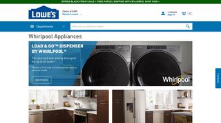 
                            11. Shop Whirlpool at Lowe's: Appliances, Parts & More