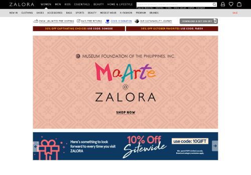 
                            8. Shop Women's Fashion Online on ZALORA Philippines