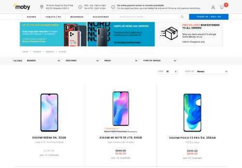 
                            12. Shop Xiaomi Mobile Phones | MOBY Singapore