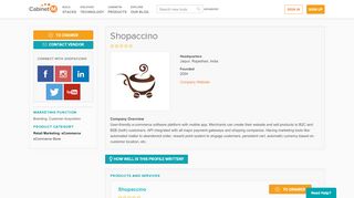 
                            12. Shopaccino | Reviews & Information| CabinetM