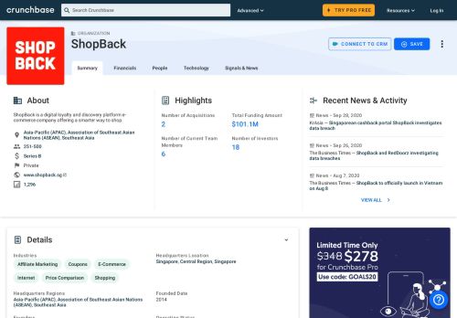 
                            11. ShopBack | Crunchbase