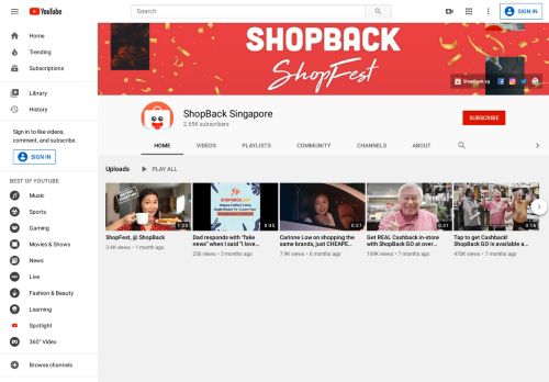 
                            5. ShopBack Singapore - YouTube