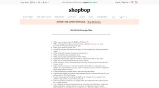 
                            1. Shopbop APP OFFER