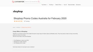 
                            8. Shopbop Promo Code AUs 25% OFF | February 2019