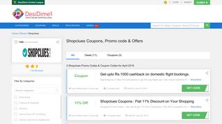 
                            4. Shopclues Coupons, Promo Code & Shopclues Offers - Upto 85 ...