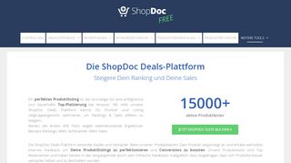 
                            11. ShopDoc-Tools: Die Deals-Plattform