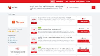 
                            1. Shopee promo code | 70% | February 2019 | Look! - Picodi Philippines