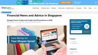 
                            12. Shopee Promo Codes and Credit Card Promotions in 2017 | SingSaver