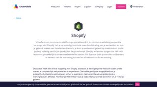 
                            12. Shopify - Channable